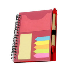 HWOS99 - A5 Recycled Paper Notebook With Sticky Notes