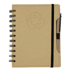 HWOS103 - NOTEBOOK WITH PEN AND ELASTIC BAND