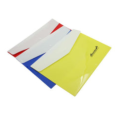 HWOS14 - ENVELOPE-STYLE A4 DOCUMENT HOLDER WITH WHITE TOP FLAP