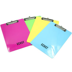HWF04 - CANDY-COLOURED A4 FIEXIBLE PLASTIC CLIPBOARD