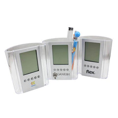 HWOS166 - Rochester Digital Calendar Penholder Alarm Clocks