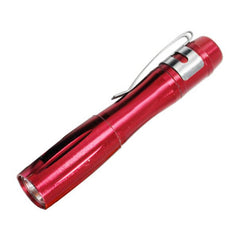 HTL26- COLOURED TORCH LIGHT WITH METAL CLIP (SMALL)