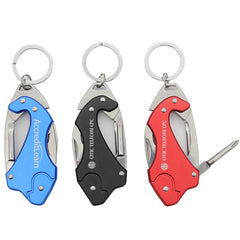 HK57 - KEYCHAIN WITH 4-IN-1 MULTI-TOOL SET
