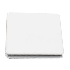 HWPC20 - SQUARE FLIP POCKET MIRROR WITH WHITE ABS COVER