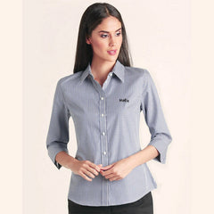 HWA89 - Ladies’ Multi-Tone Check 3/4 Sleeve Shirt