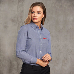 HWA92 - Ladies’ Multi-Tone Check Long Sleeve Shirt