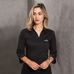 HWA97 - Women's Teflon Executive 3/4 Sleeve Shirt