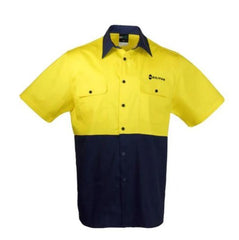 HWA59 - Hi Vis Work Shirt Short Sleeve