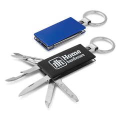 HK55 - KEYCHAIN WITH 7-IN-1 MULTI-TOOL SET