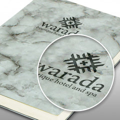 HWOS161 - MARBLE SOFT COVER NOTEBOOK