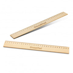 HWOS213 - Wooden 30cm Ruler
