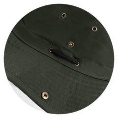 HWA125 - Oilskin Wide Brim Hat