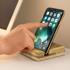 HWE130 - Bamboo Phone Stand