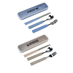 HWH133 - Trio 3 Piece ECO Case With Stainless Steel Cutlery Set