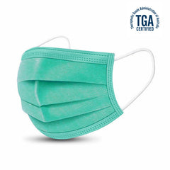 HWS25 - Australian Made Disposable 3 Ply  Face Mask - TGA Approved