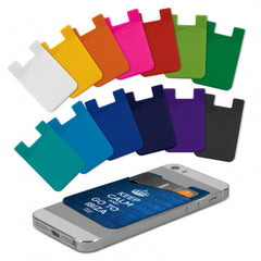 HWE149 - Silicone Phone Wallet - Full Colour
