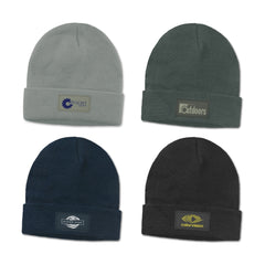 HWA127 - Everest Beanie with Patch
