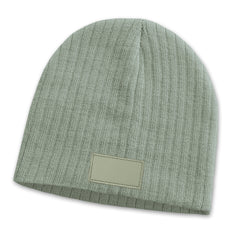 HWA126 - Nebraska Cable Knit Beanie with Patch