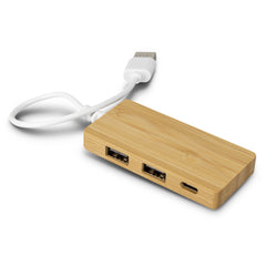 HWE88 - Bamboo USB Hub