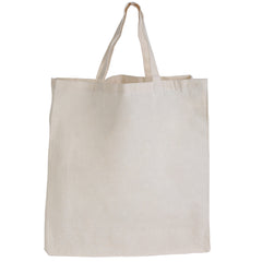 HWB102 - Supa Shopper Short Handle Calico Bag