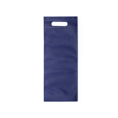 HWB87 - NON WOVEN WINE BAG WITH DIE-CUT HANDLE