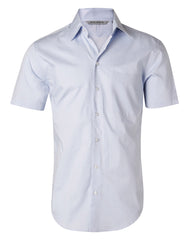 HWA82 - Men's Fine Twill Short Sleeve Shirt
