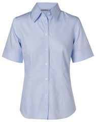 HWA94 - Women's Fine Twill Short Sleeve Shirt