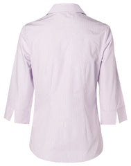 HWA93 - Women's Mini Check 3/4 Shirt