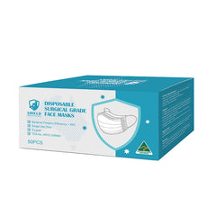 HWS25 - Australian Made Disposable 3 Ply  Face Mask - TGA Approved
