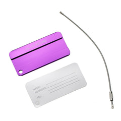 HWT05 - STAINLESS STEEL LUGGAGE TAG