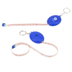 HK23 - OVAL KEYCHAIN WITH TAPE MEASURE