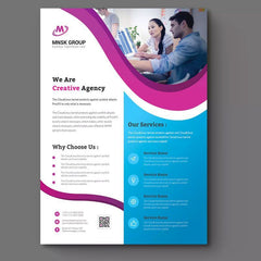 A4 Print single side flyers by Happyway Promotions