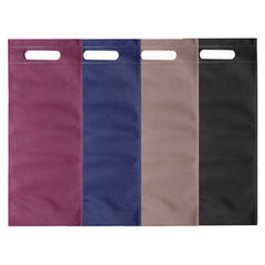 HWB87 - NON WOVEN WINE BAG WITH DIE-CUT HANDLE